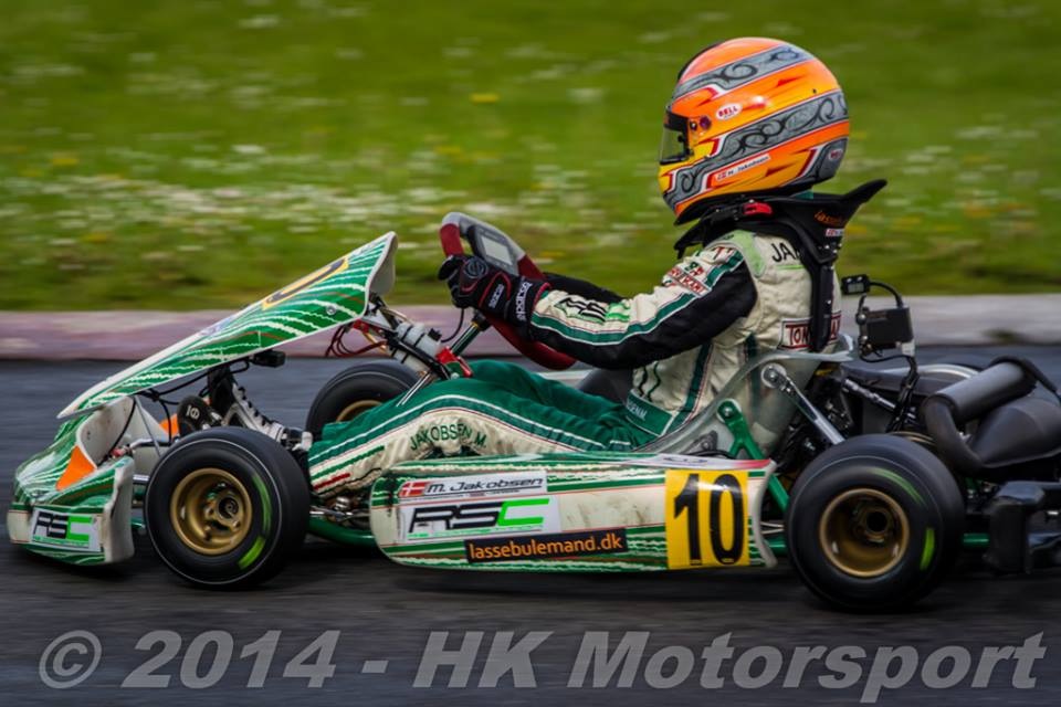 Malthe i hans hurtige Tony Kart fra RS Competition
(Foto: HK Motorsport)